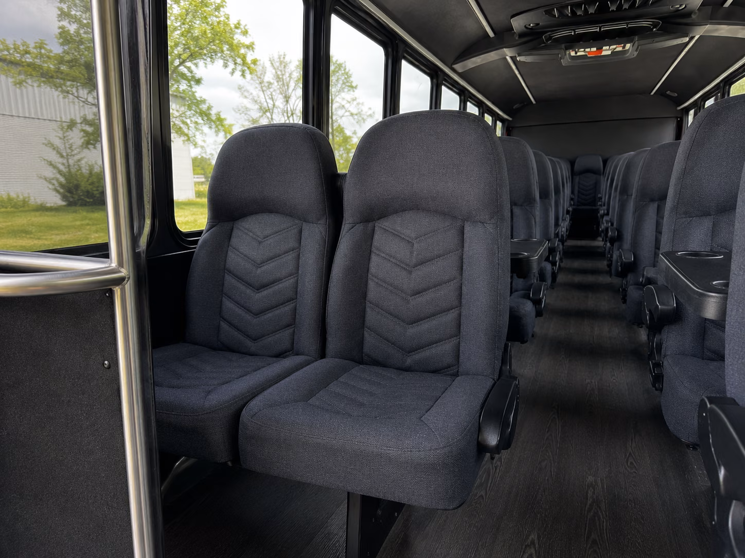 mesquite 18 passenger minibus inside