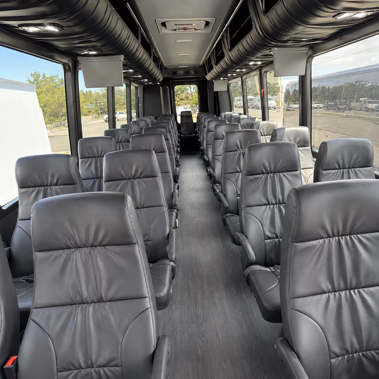 mesquite 25 passenger minibus inside