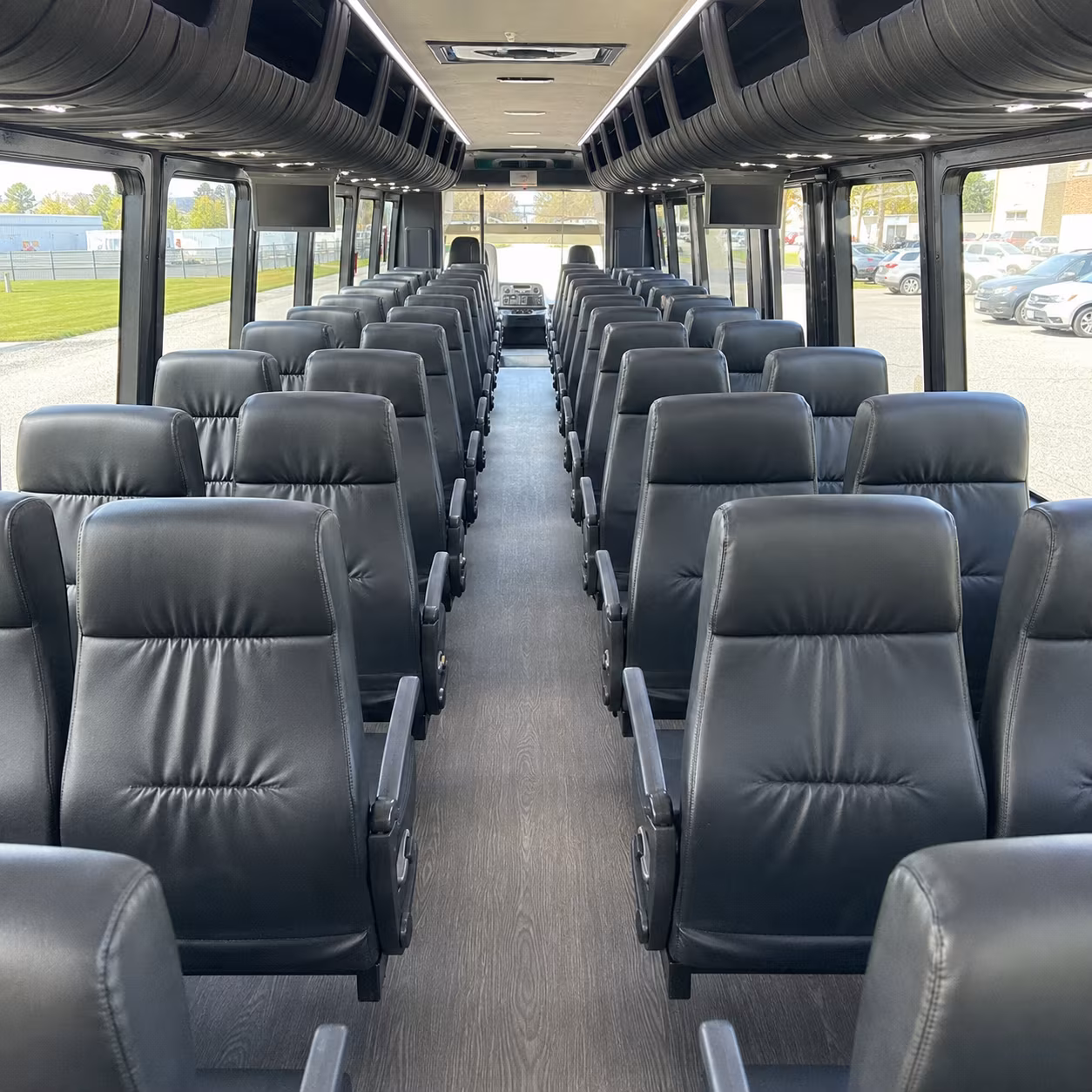 mesquite 30 passenger minibus interior