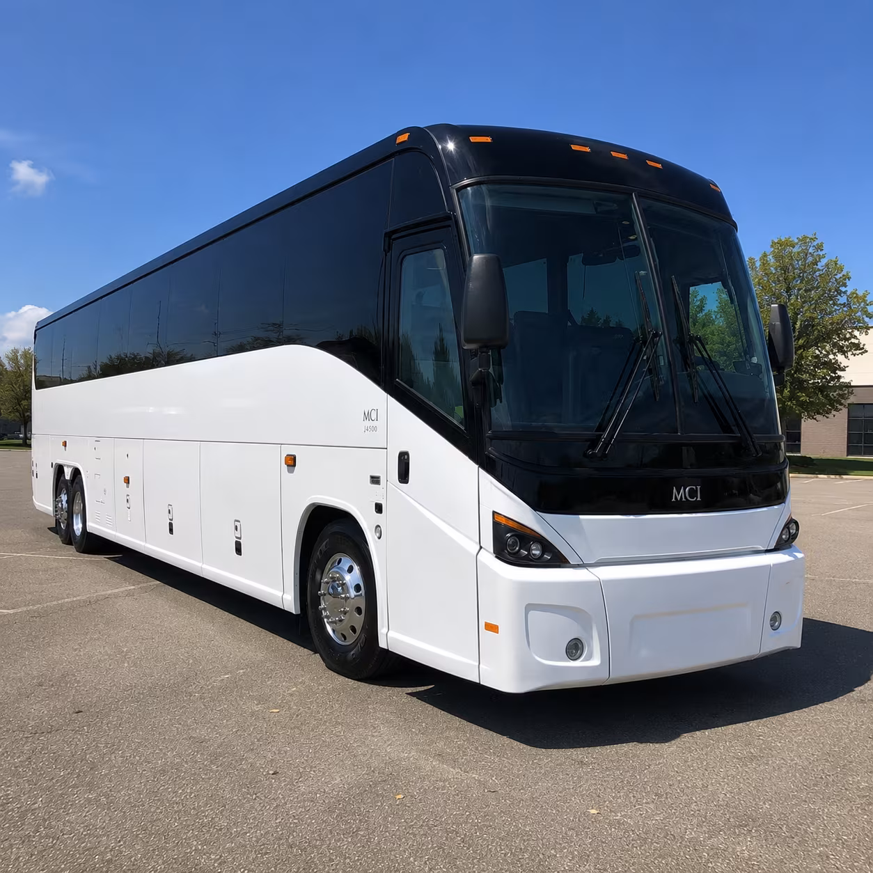 mesquite 45 passenger charter bus