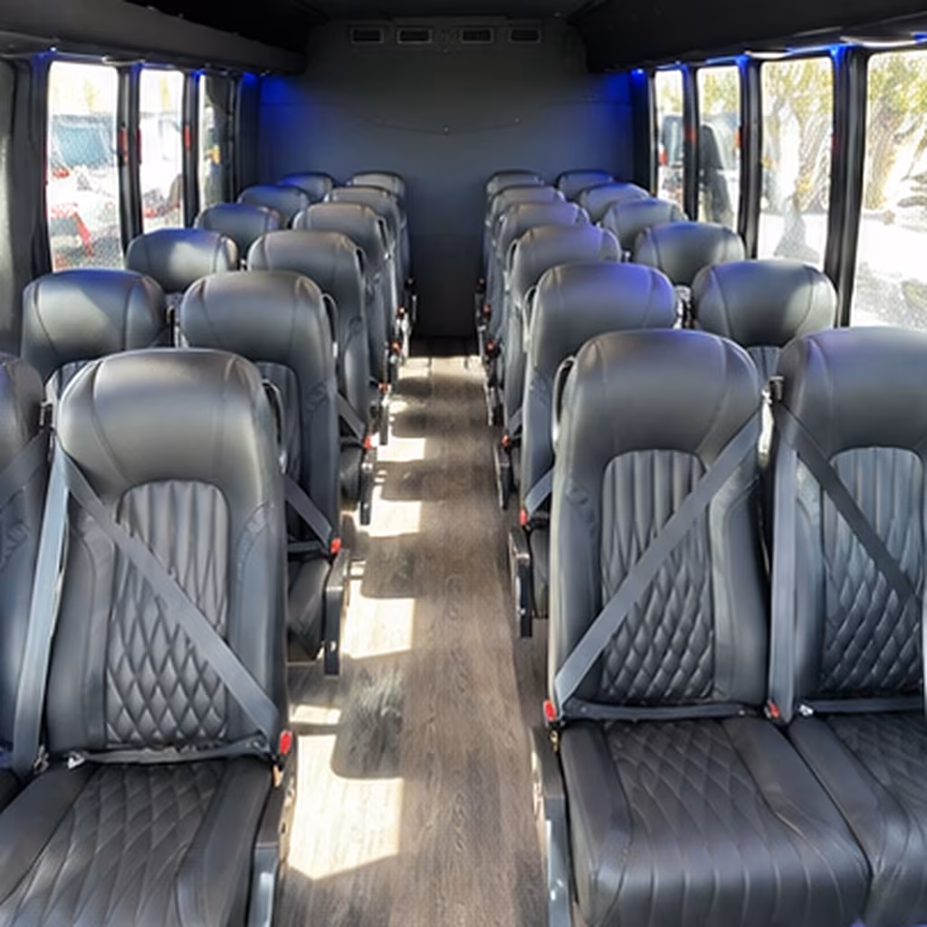 mesquite corporate transportation onboard seating