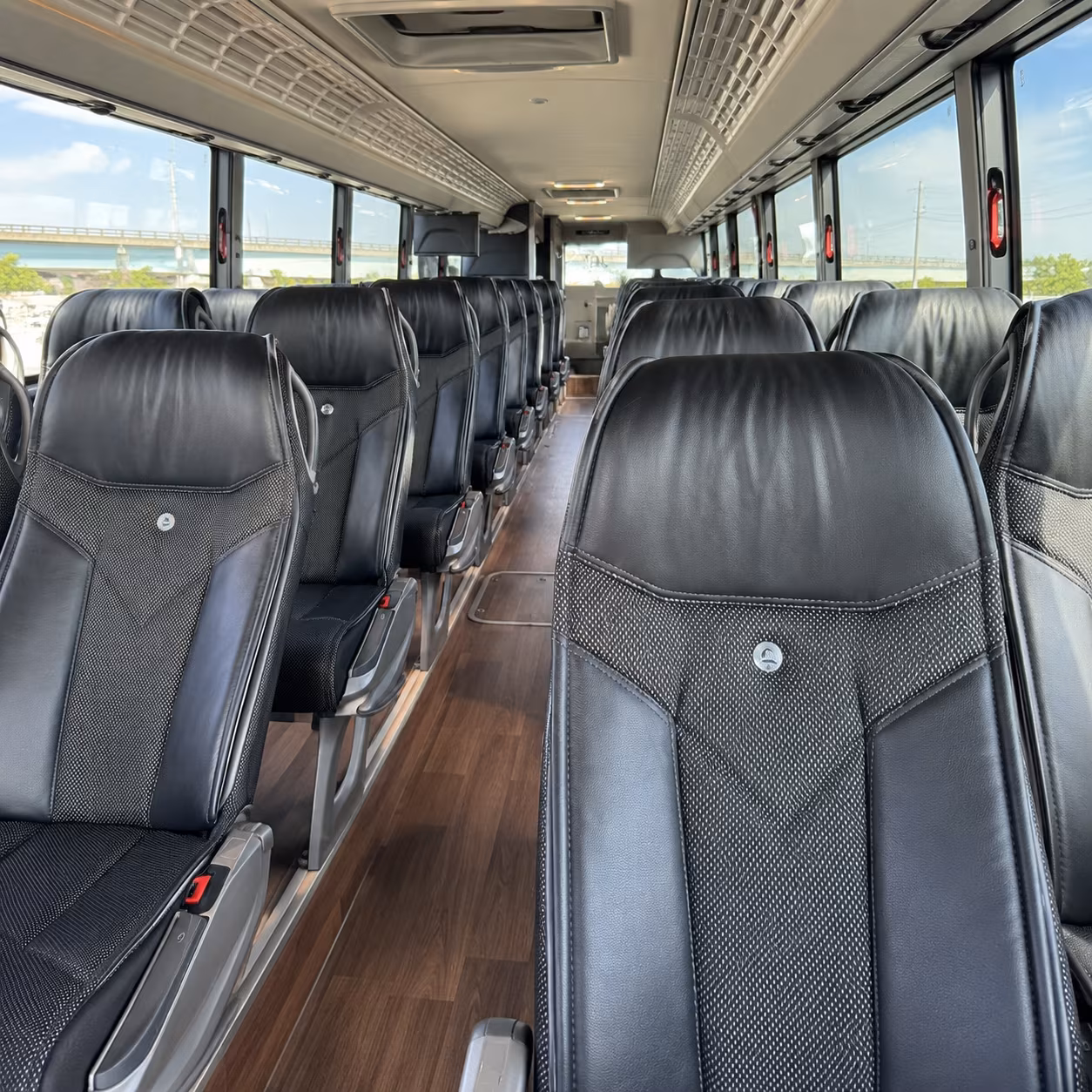mesquite government military charter bus rental
