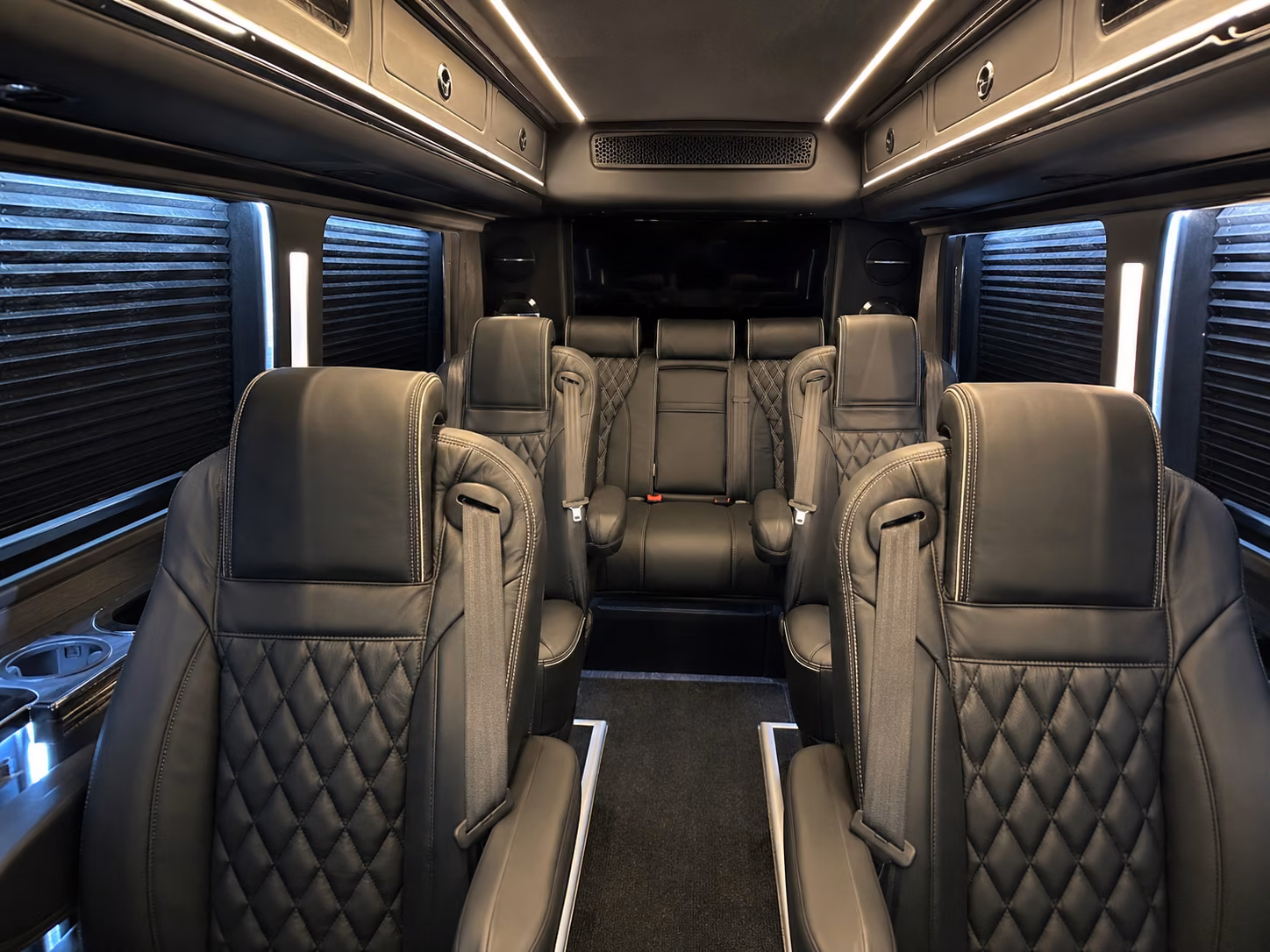 mesquite sprinter van with driver interior
