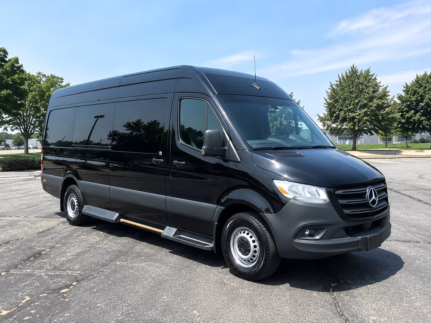 sprinter vans and small buses for intimate mesquite prom groups